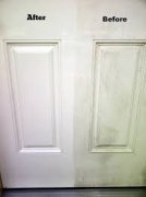 防盜門上面的小廣告可以用納米海綿清洗干凈么？