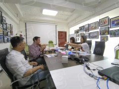 歡迎美國客戶來恩沃德納米海綿廠洽談合作